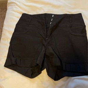 Medium shorts and black